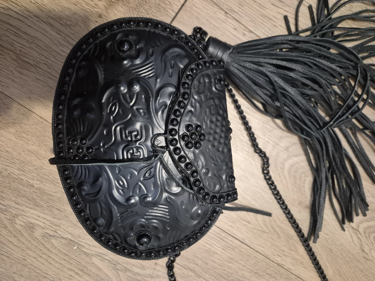 Sam Edelman black crossbody metallic bag - photo 3