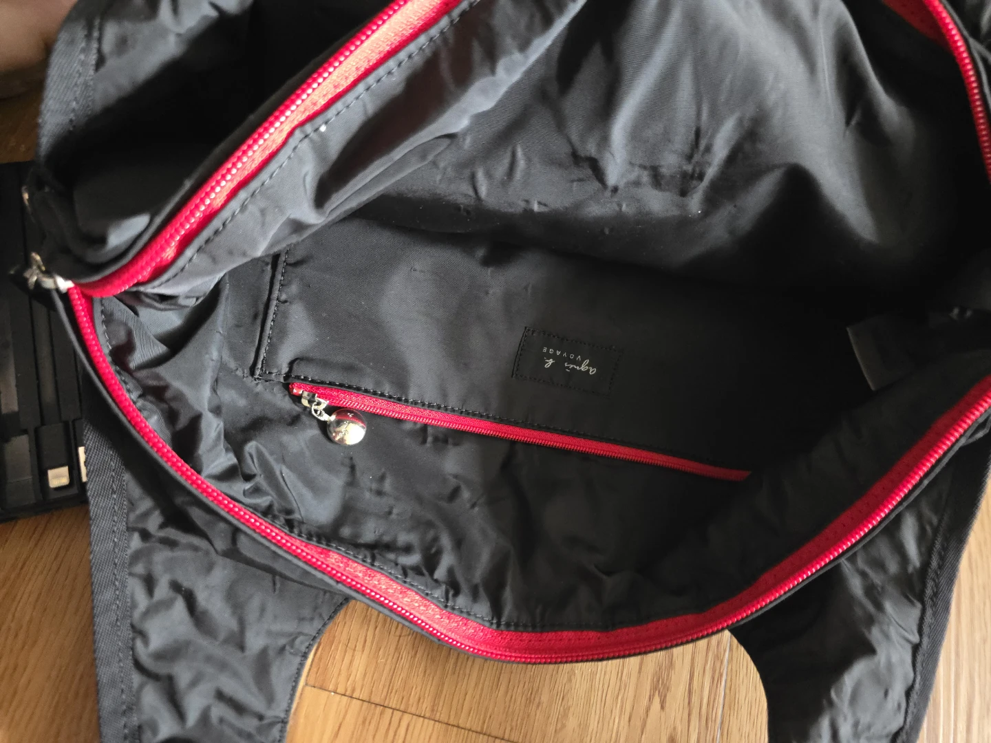 Agnès b. Black Nylon Shoulder Bag - photo 3