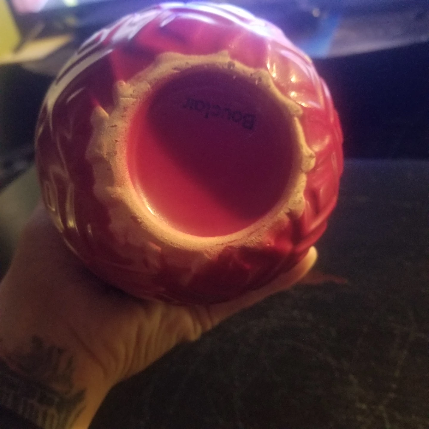 Bouclair Red Ceramic Vase - photo 2