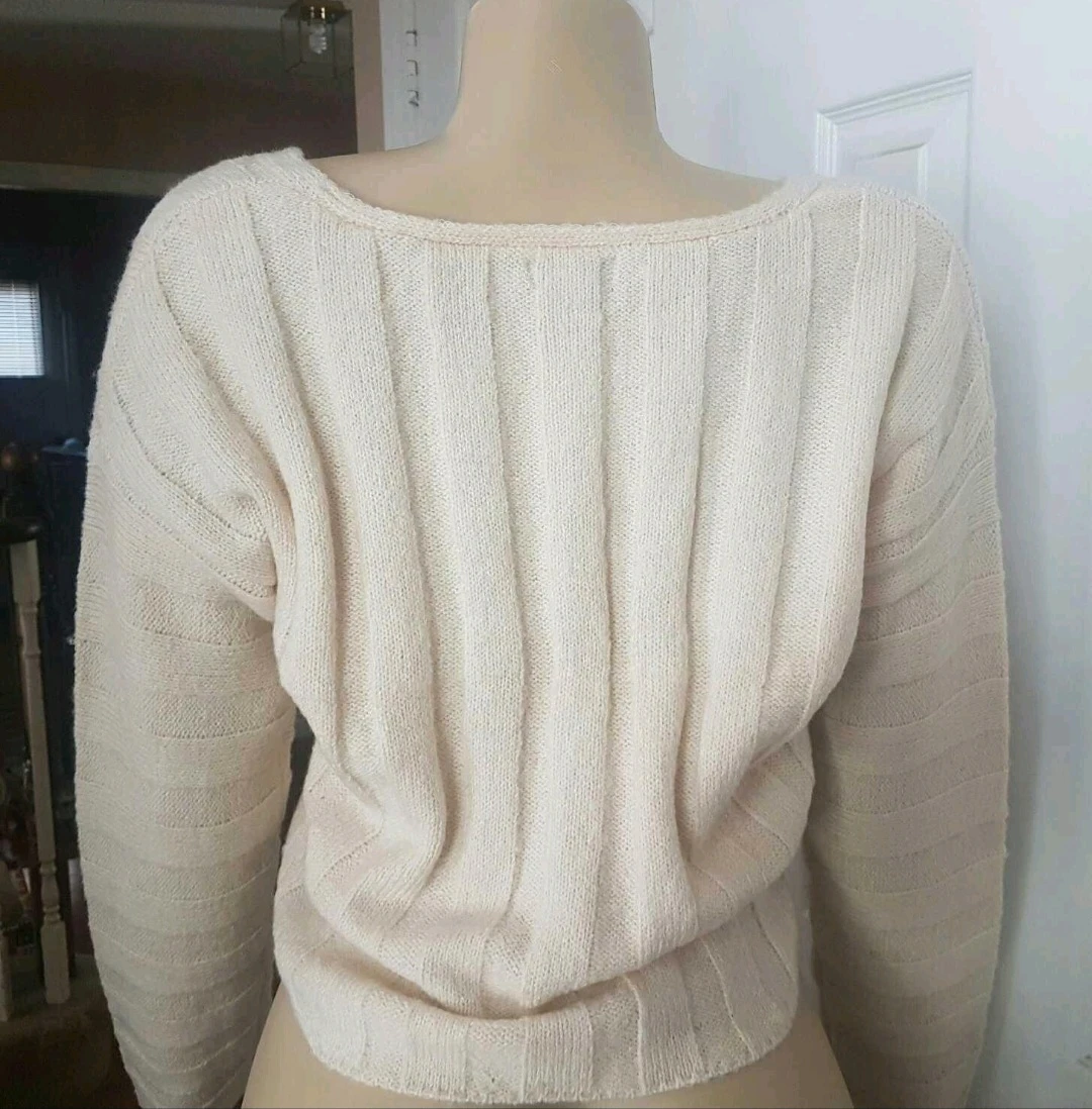 Brand New Beige Cropped Sweater - photo 2