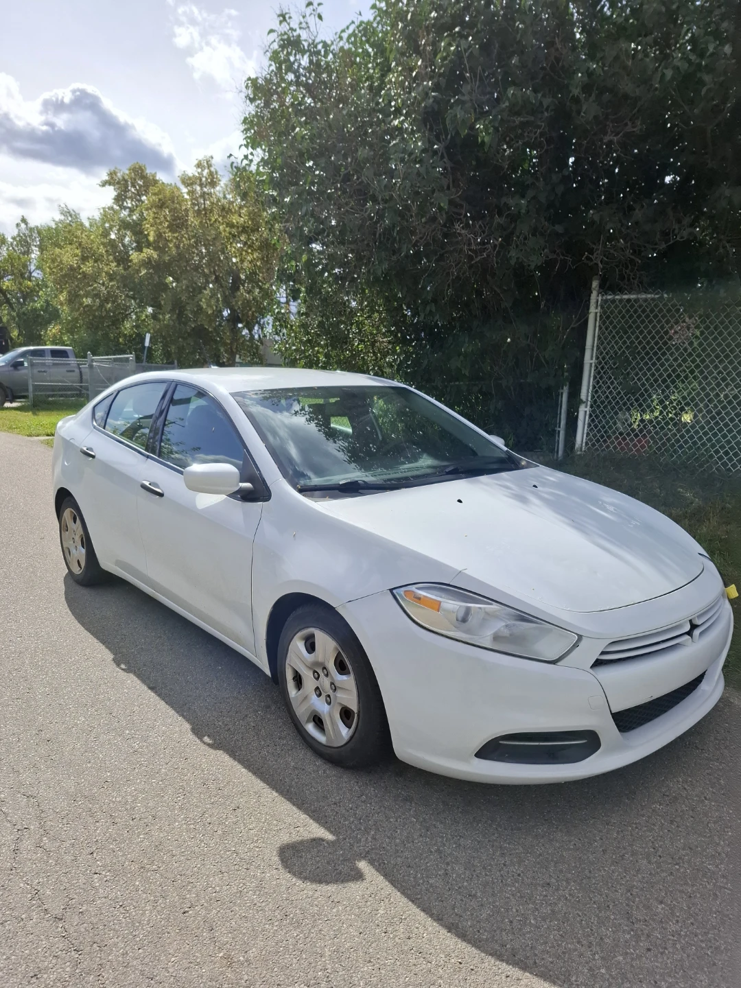 White Dodge Dart Sedan - photo 3