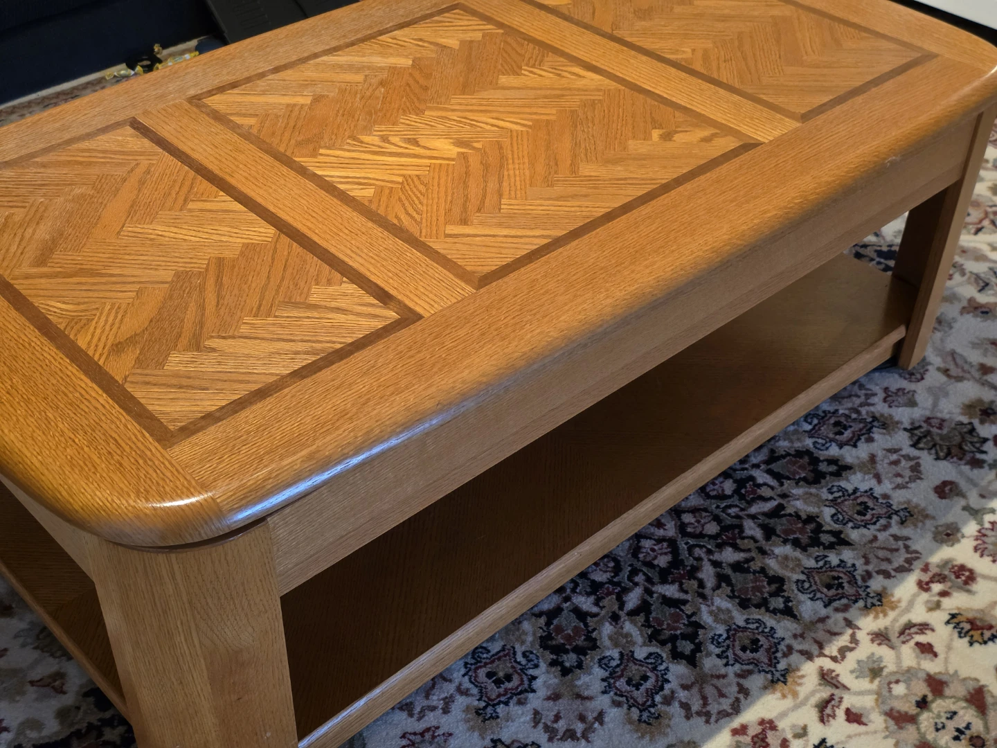 Oak Lift-Top Coffee Table - photo 2
