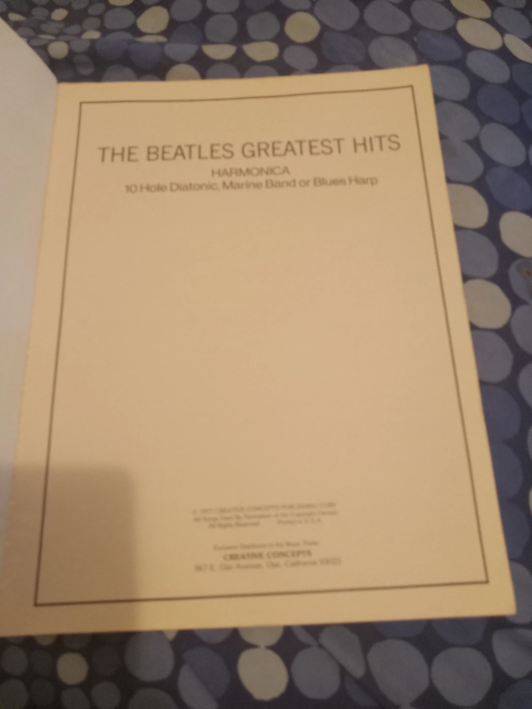The Beatles Greatest Hits Harmonica Album - photo 5