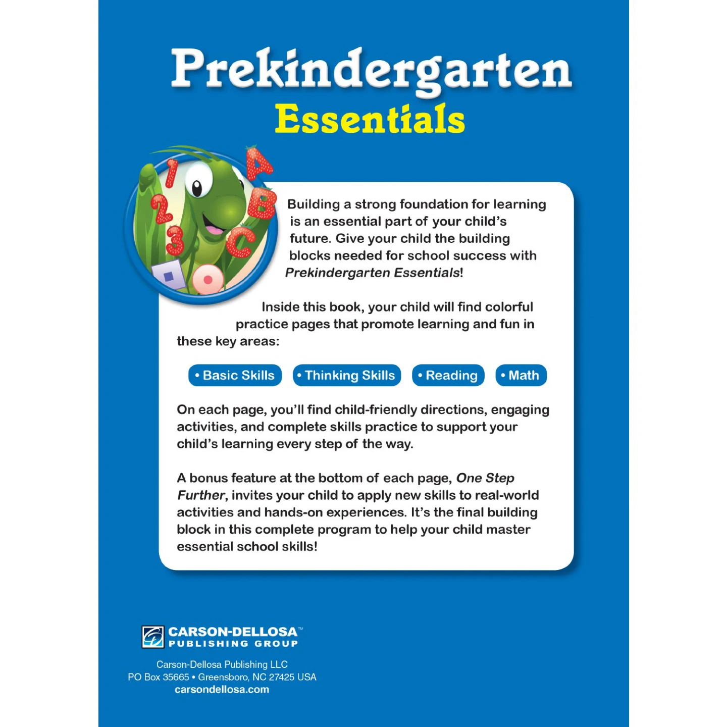 Prekindergarten Essentials Workbook - photo 2
