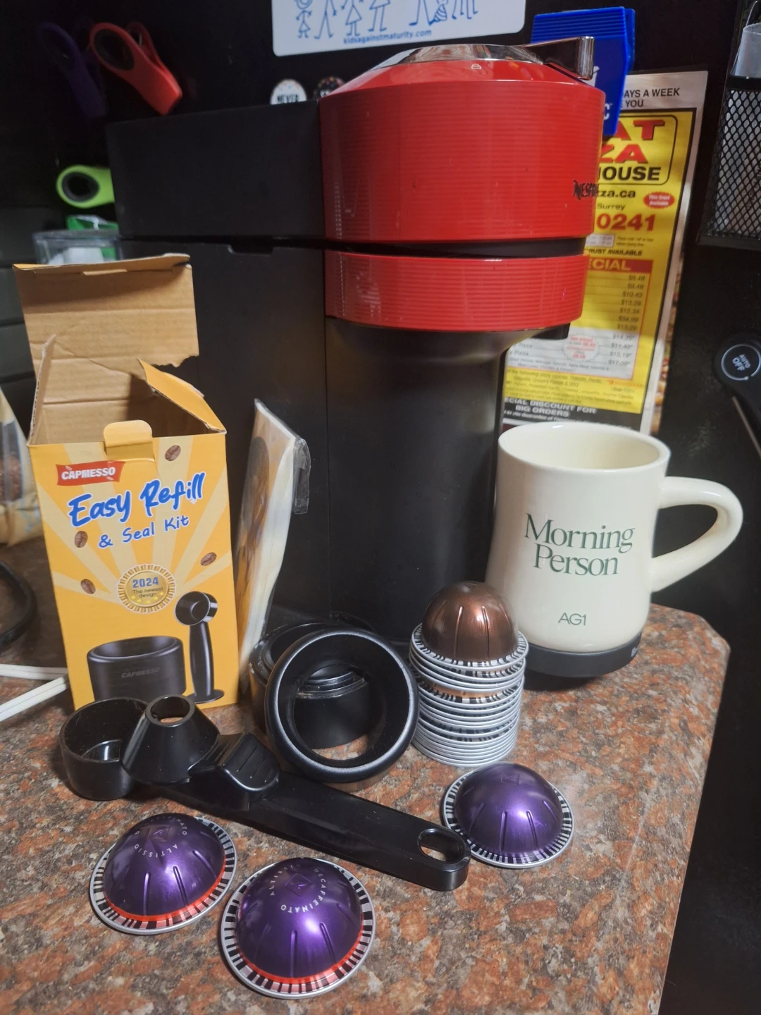 Nespresso Vertuo Next Coffee Machine and Accessories ☕️
