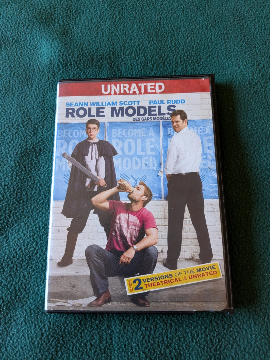Role Models Unrated DVD – Paul Rudd / Seann William Scott