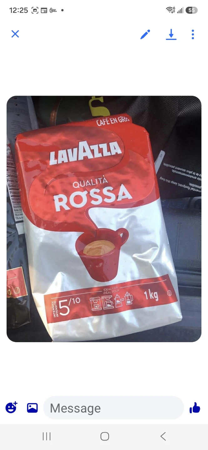 Lavazza Qualita Rossa Coffee Beans 1kg