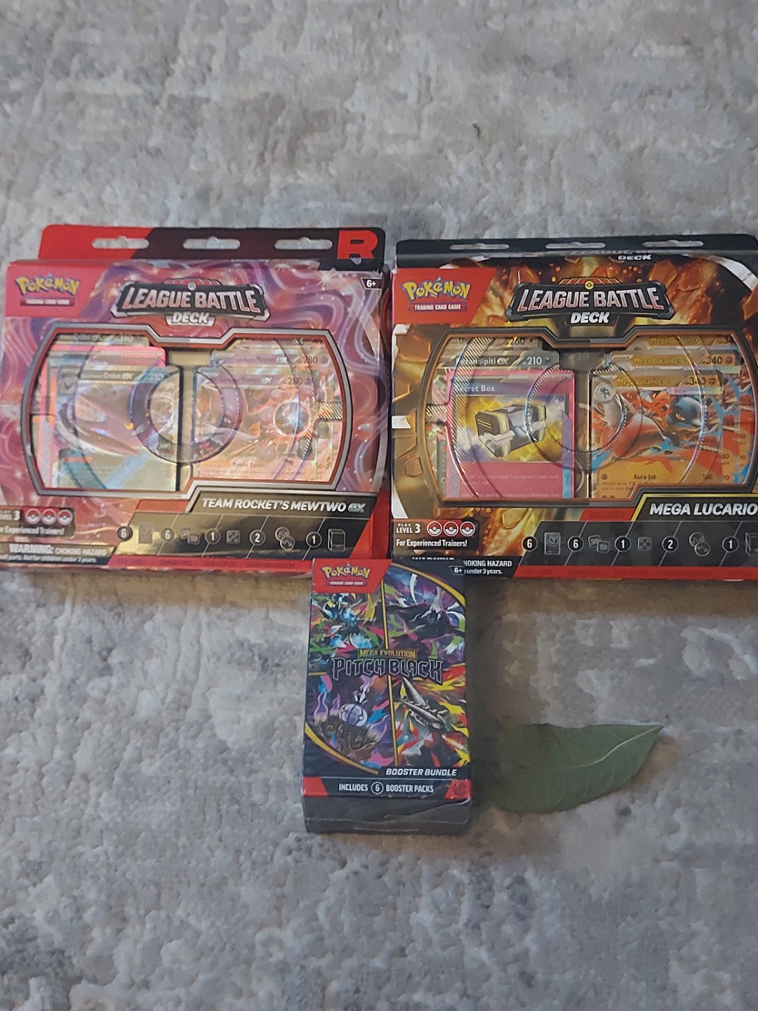 Pokemon TCG Bundle: 2 League Battle Decks and 1 Booster Bundle