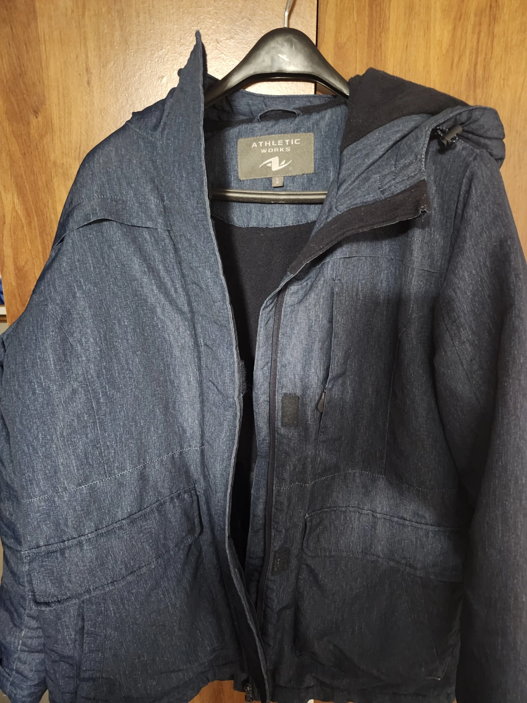 Size L  womens  Hooded winter Jacket