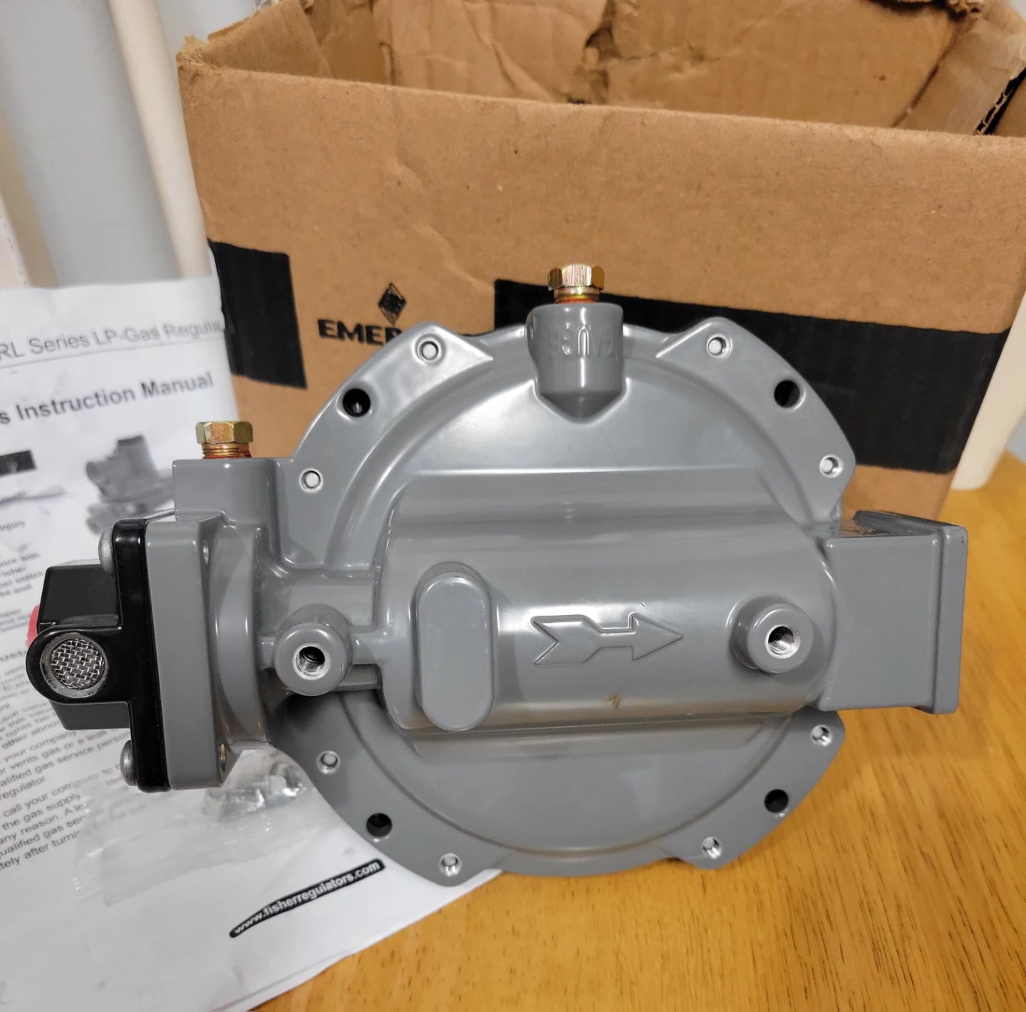 Emerson-Fisher LP-Gas R632A-BCF Integral 2-Stage Regulator - photo 4