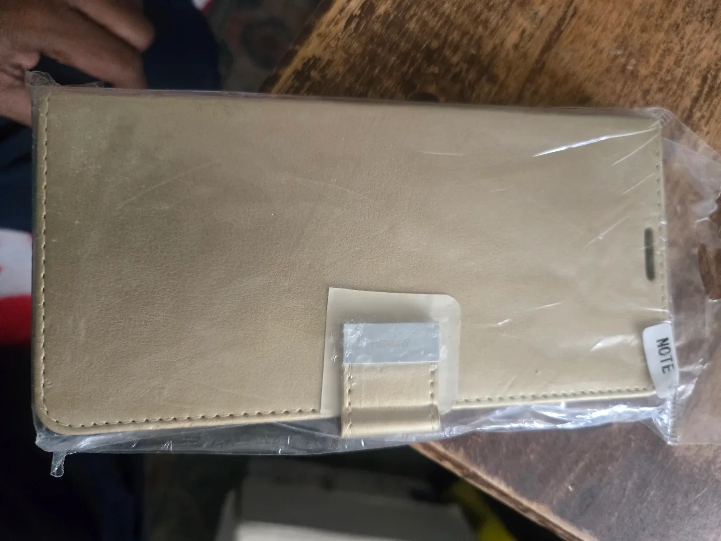 Mercury Gold Wallet Case for Samsung Galaxy Note 9