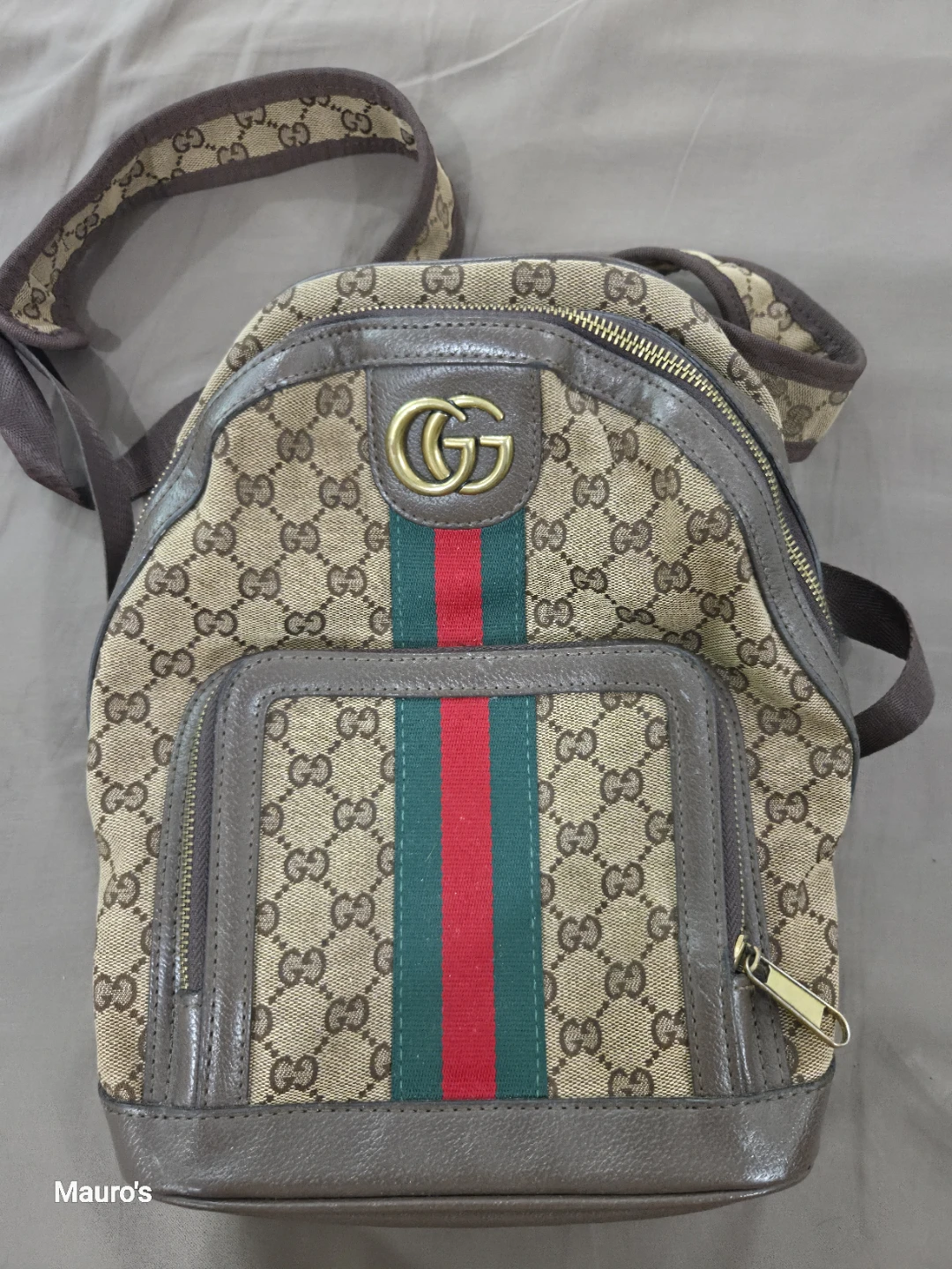 Gucci GG Canvas Backpack