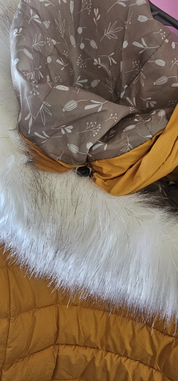 Marikoo Nasrin Quilted Winter Jacket Yellow - photo 2