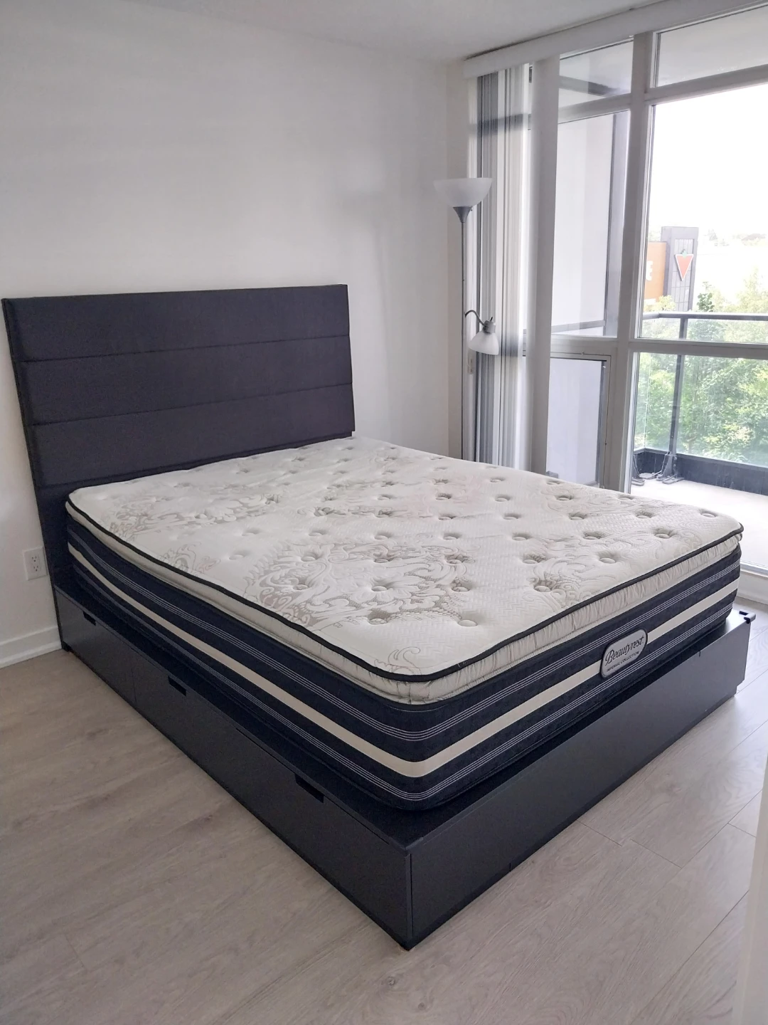 #ThriftyPicks QUEEN BED SET (Mattress, Frame & Headboard)