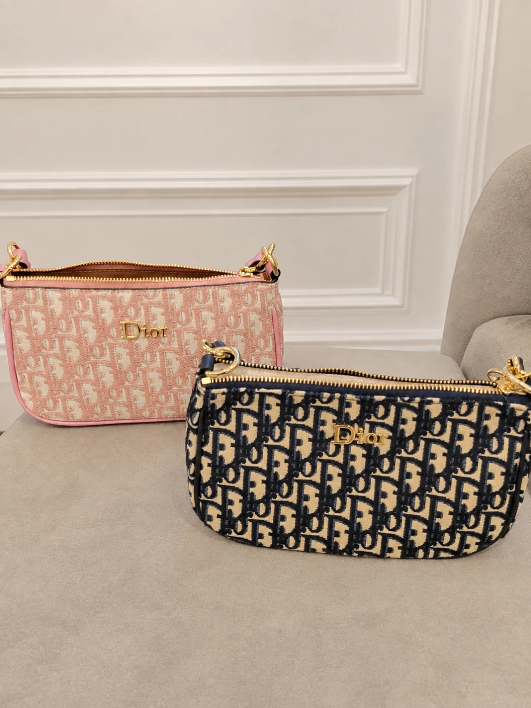Dior Oblique Jacquard Shoulder Bag