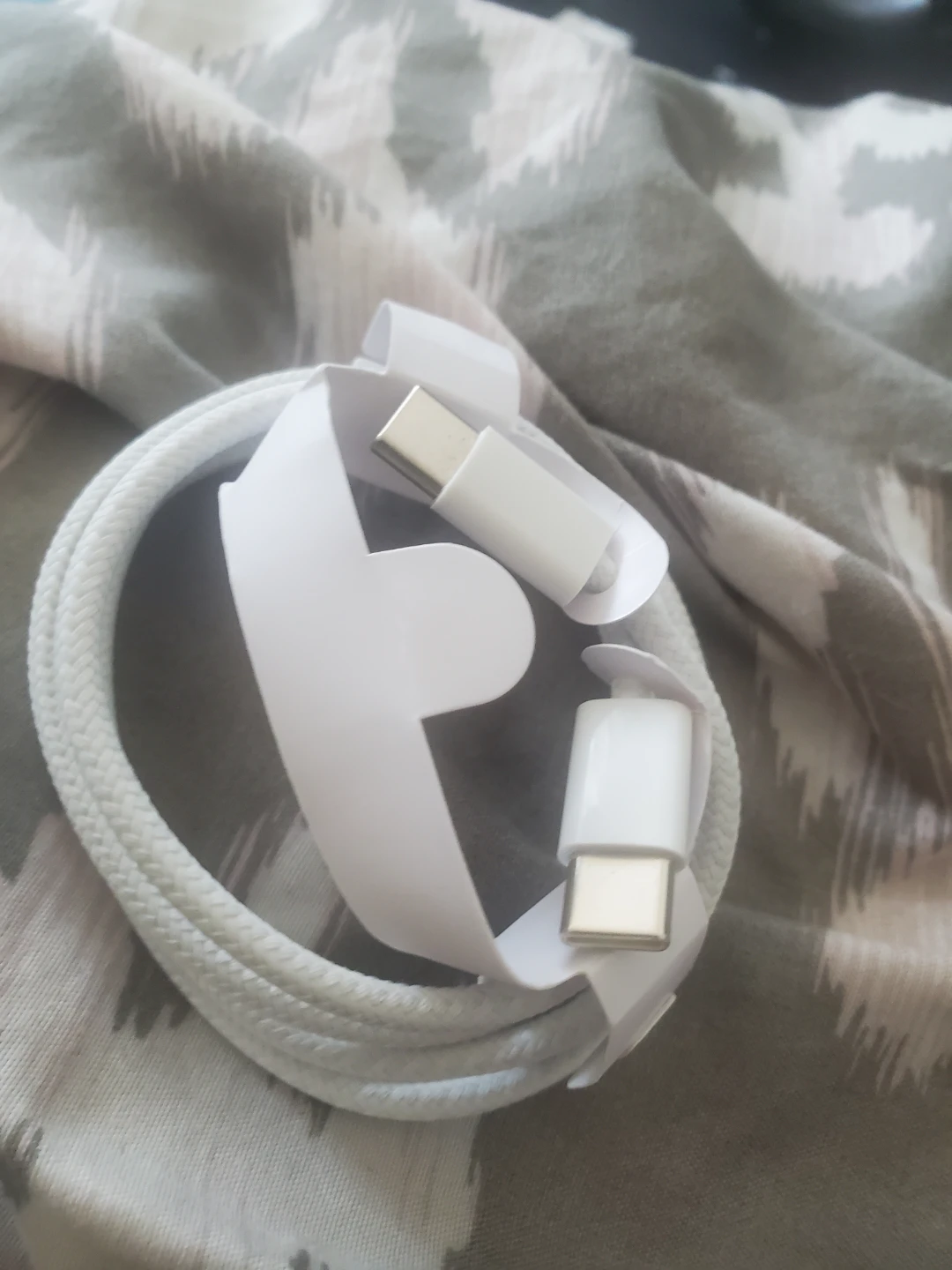 USB-C to USB-C Braided Charging Cable