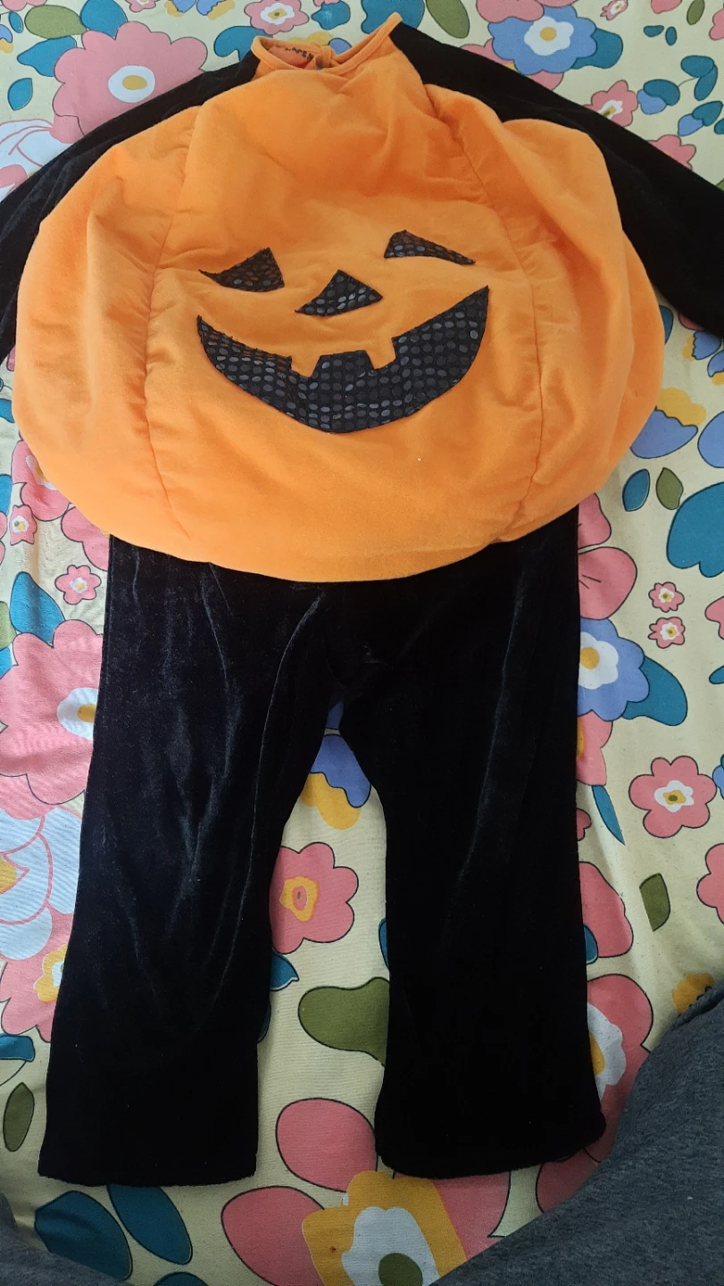 Kids Pumpkin Halloween Costume