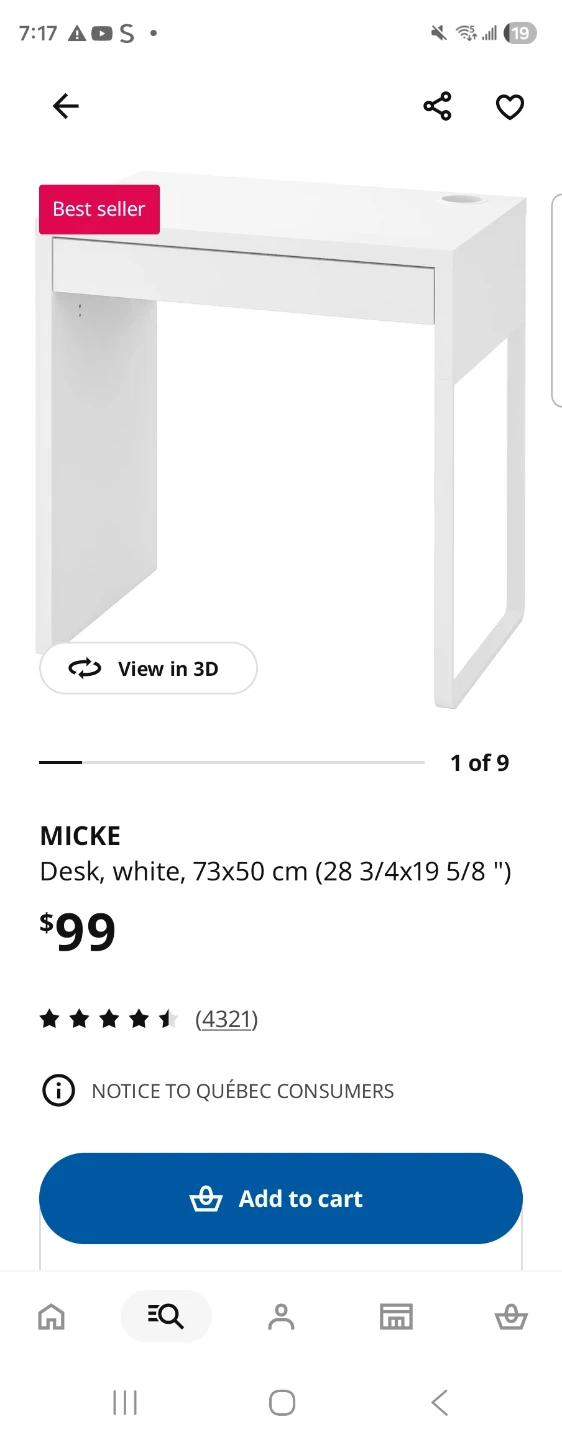 Ikea desk - photo 5