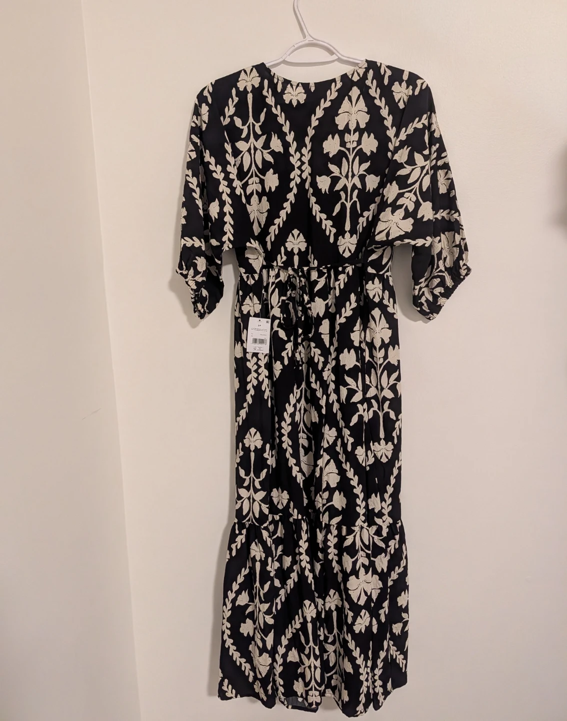 Black and White Patterned Dress - photo 2