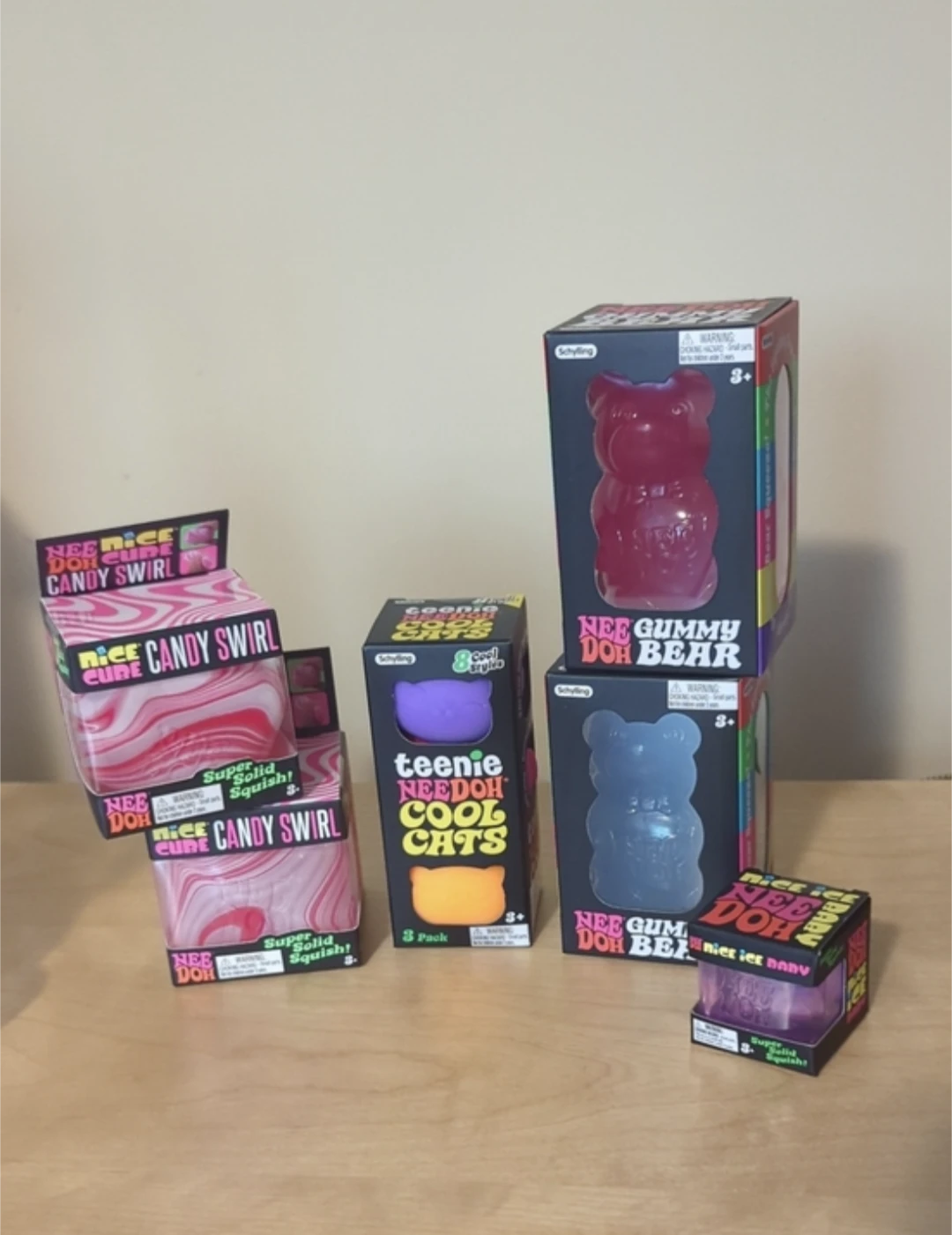 Schylling NeeDoh lot all new