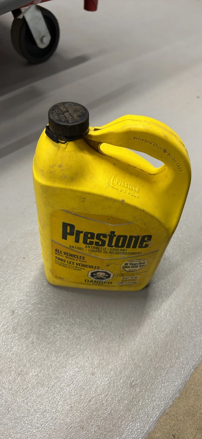 Prestone Antifreeze/Coolant 3.78L
