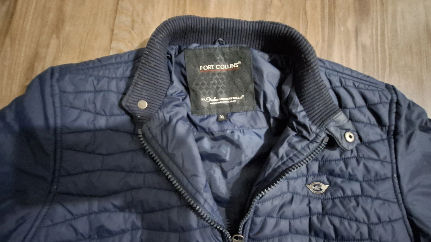 Fort Collins Navy Quilted Jacket