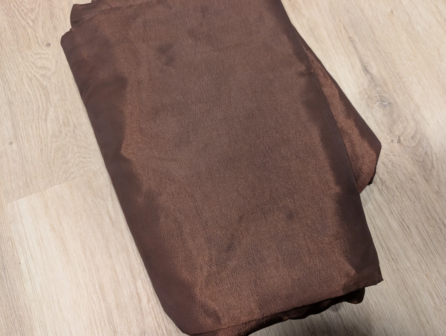 Brown Lightweight Taffeta Fabric