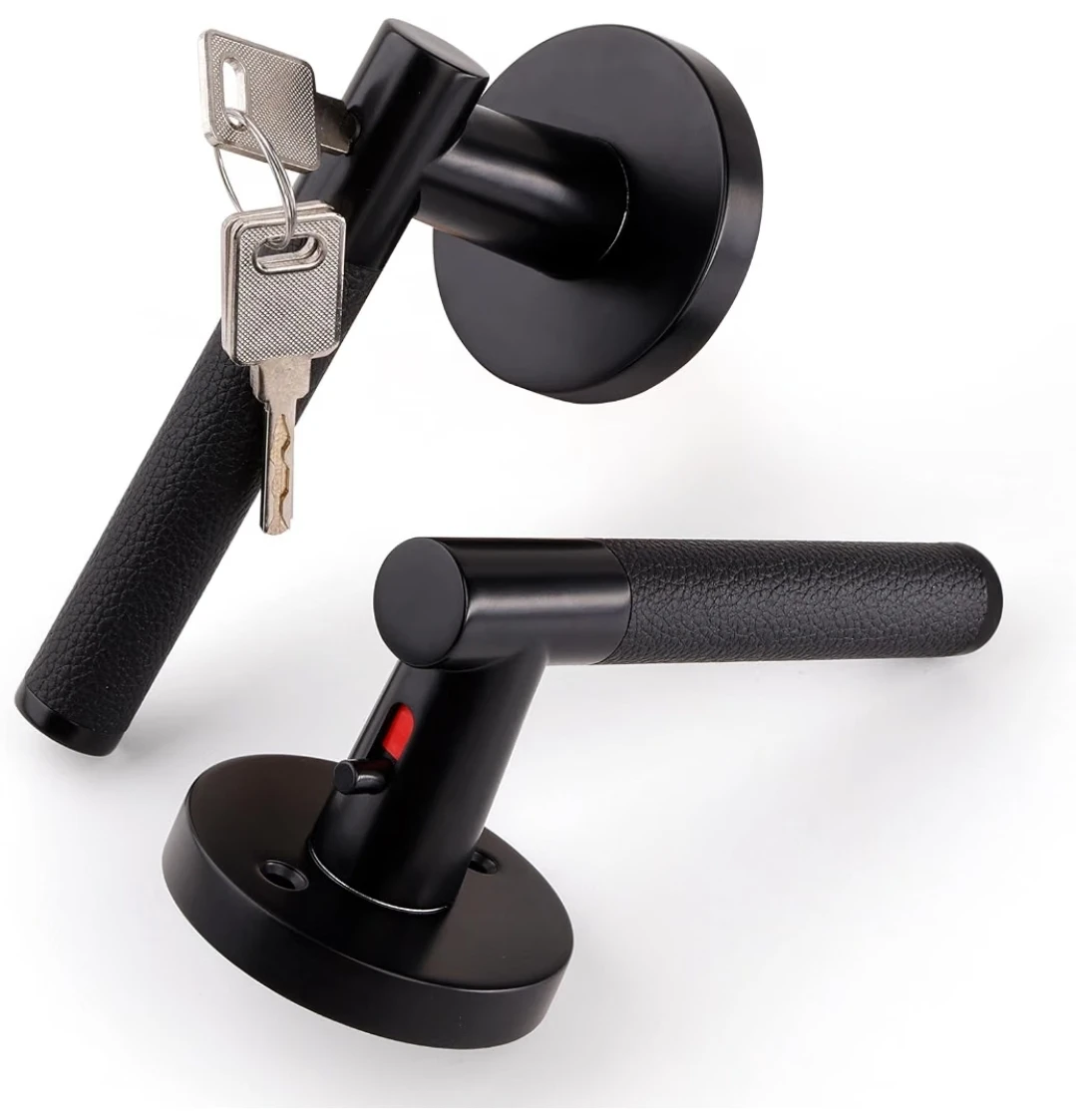 BAK BO Interior Door Key Lock Handle Leather high quality - photo 2