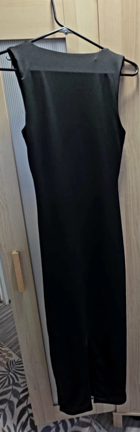 Streetwear Society Black Sleeveless Midi Dress Size M - photo 4
