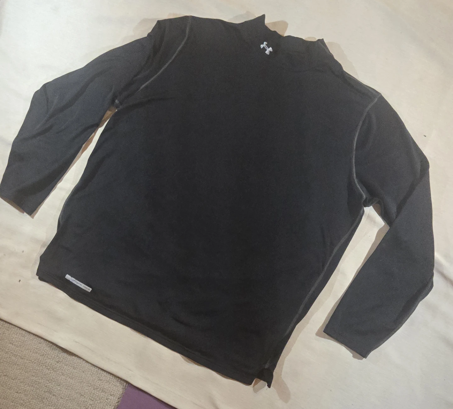 3XL/XXXL Men's Compression Mock Long Sleeve ColdGear.