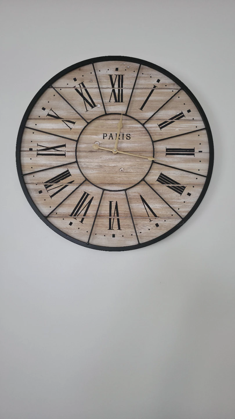 Large Paris Wall Clock