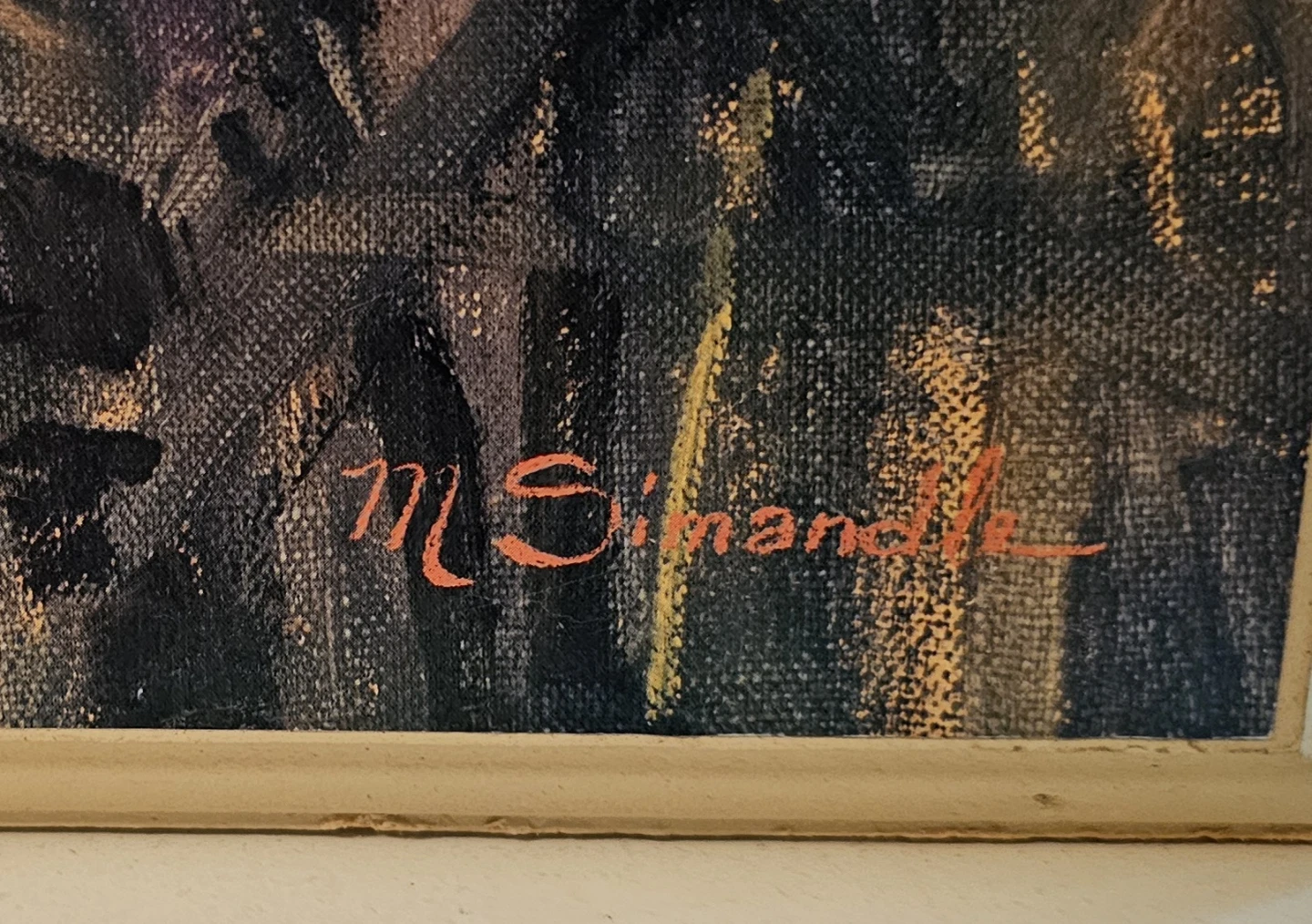 Marilyn Simandle Art Paintings On Wood Canvas / Set Of 2 - photo 5