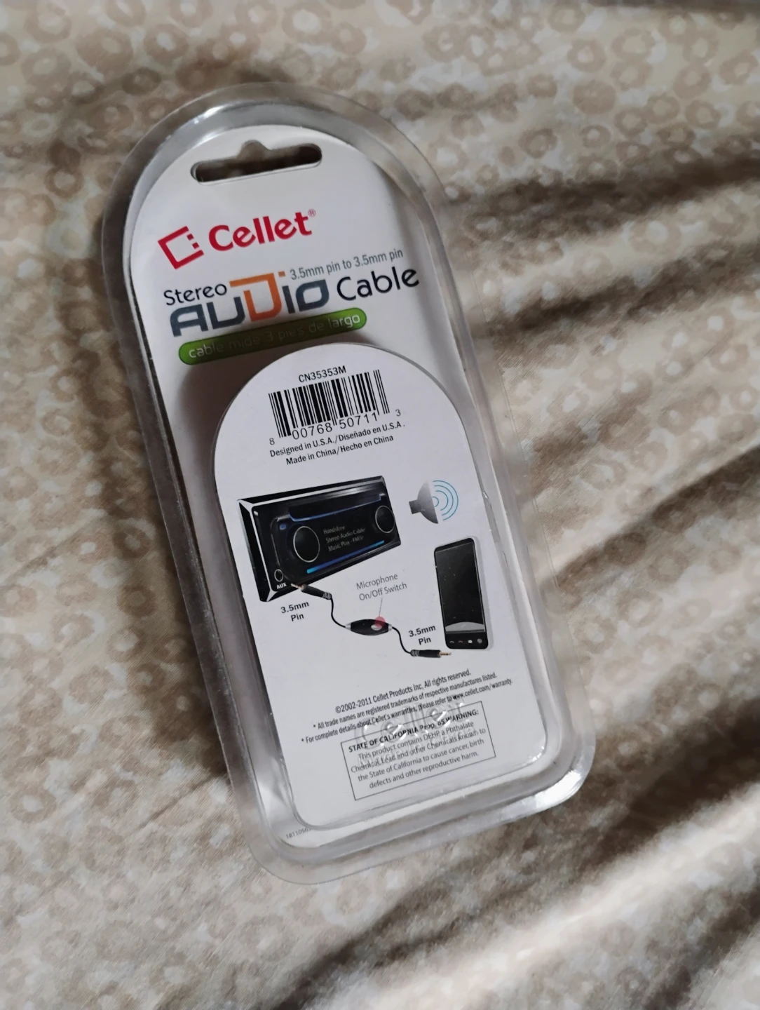 Cellet Stereo Audio Cable 3.5mm