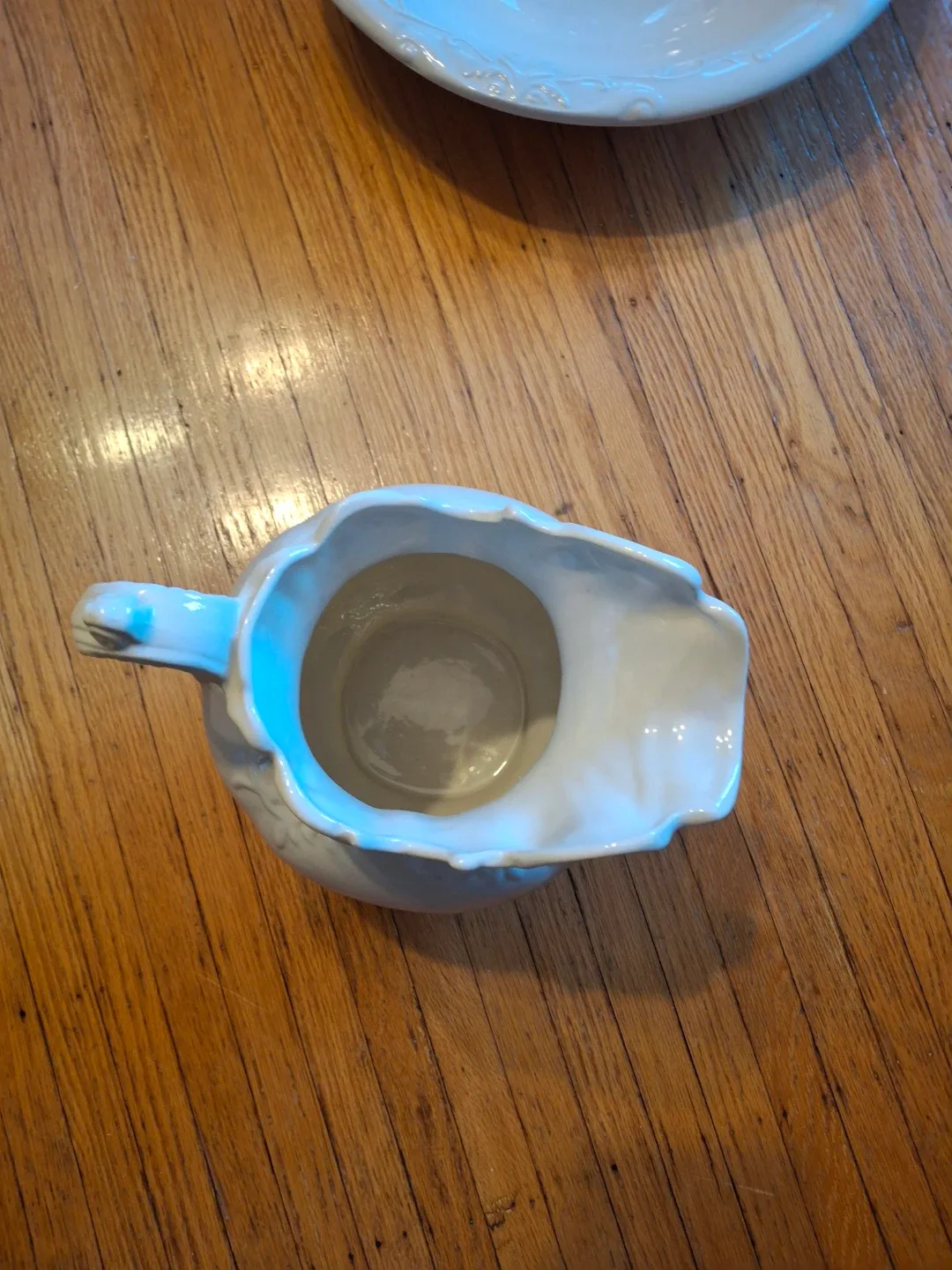 Vintage Ceramic Wash Basin and Pitcher Set - photo 5