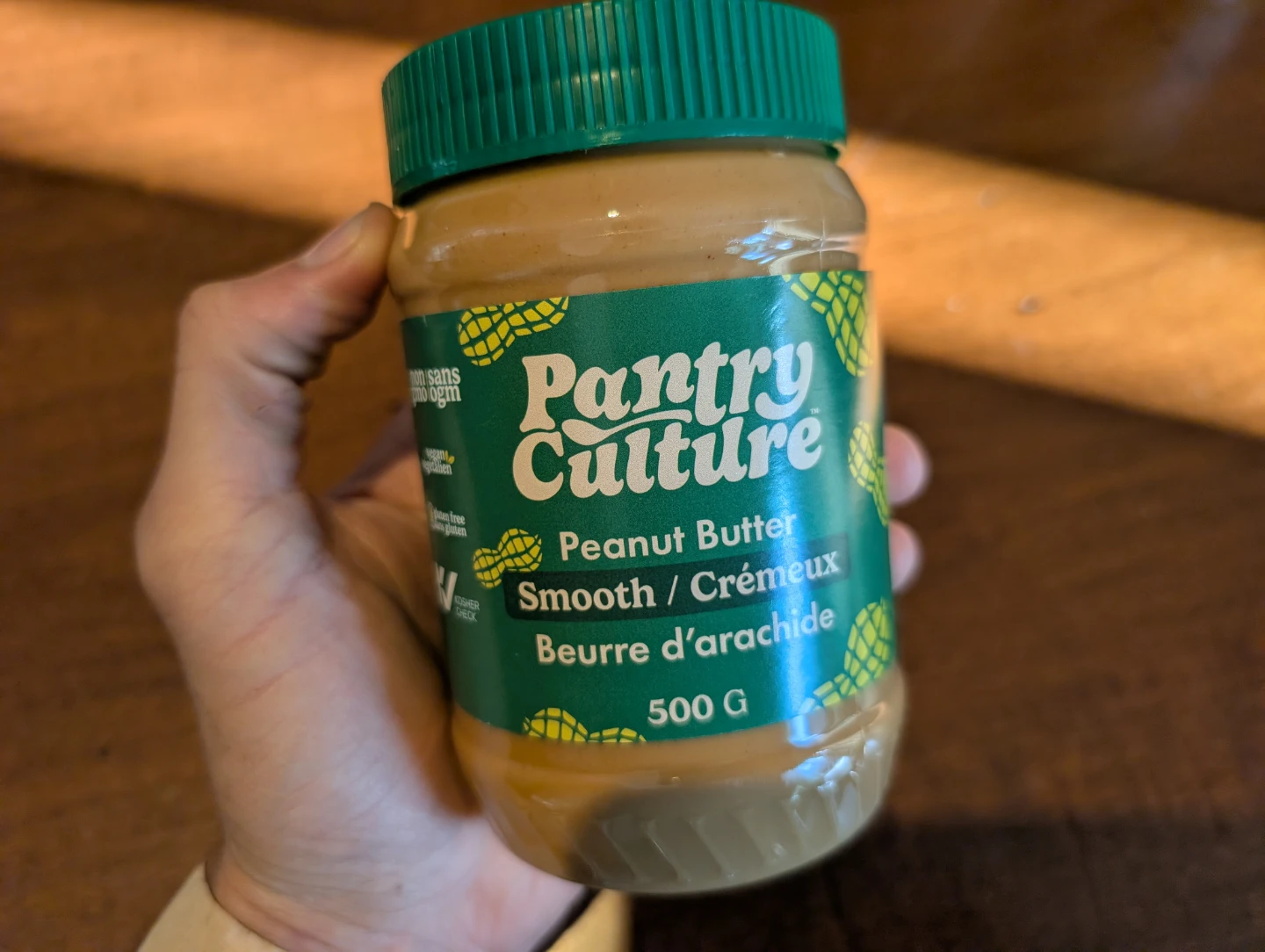 Pantry Culture Smooth Peanut Butter 500g