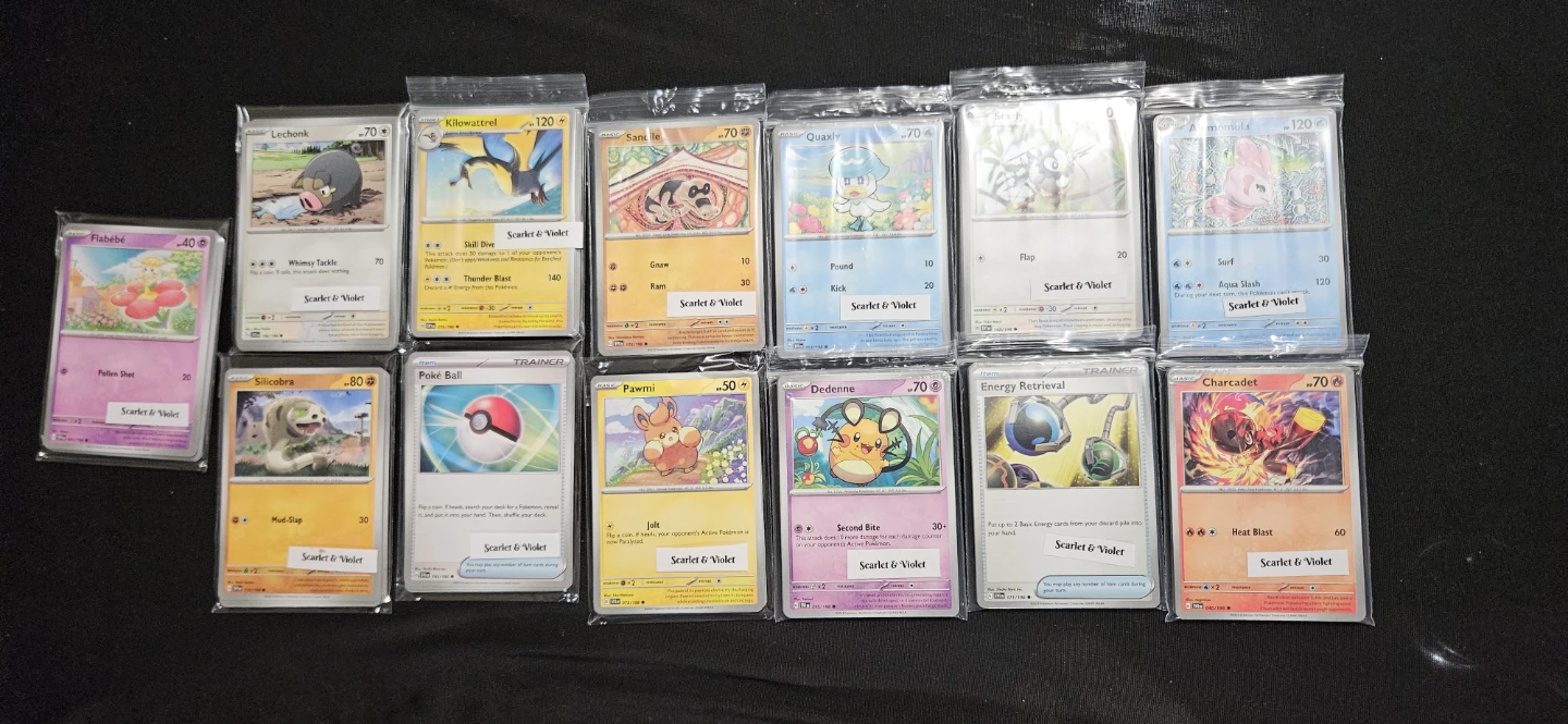Assorted Pokemon Trading Cards