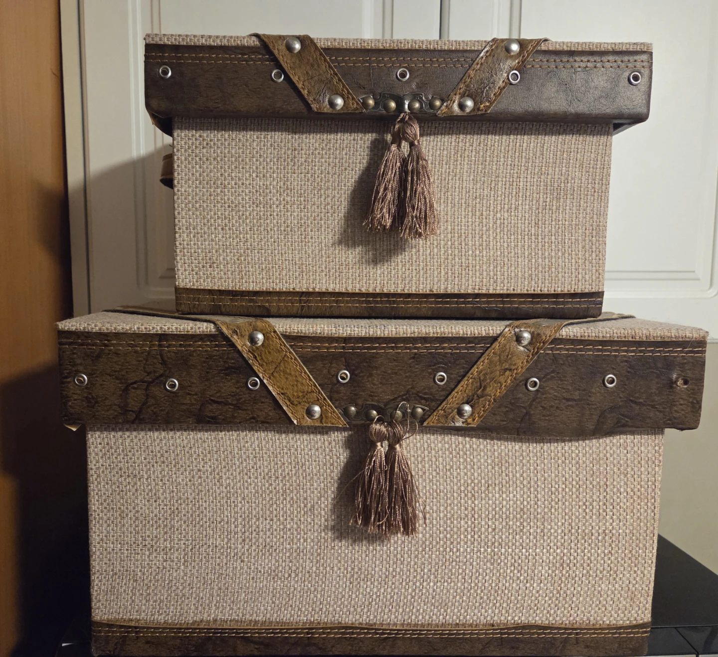 Decorative Storage Boxes - Set of 2