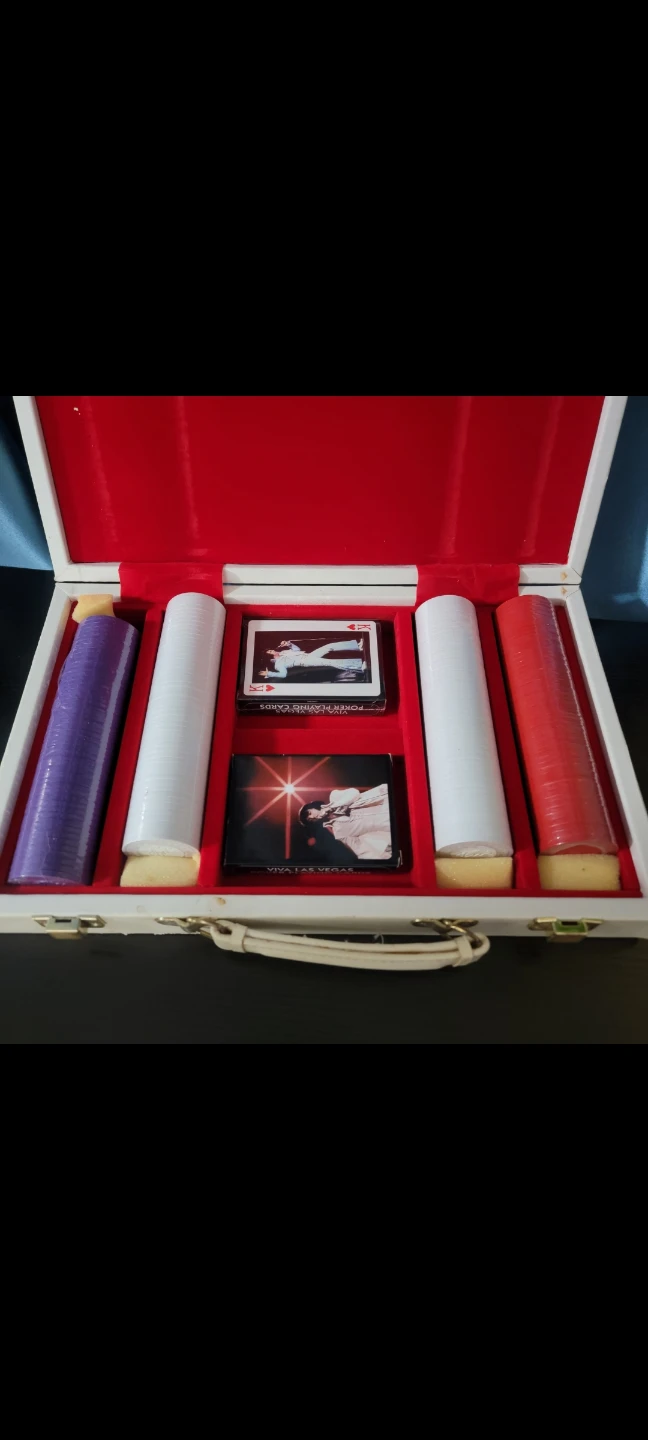 Elvis Presley Viva Las Vegas Poker Set - photo 2