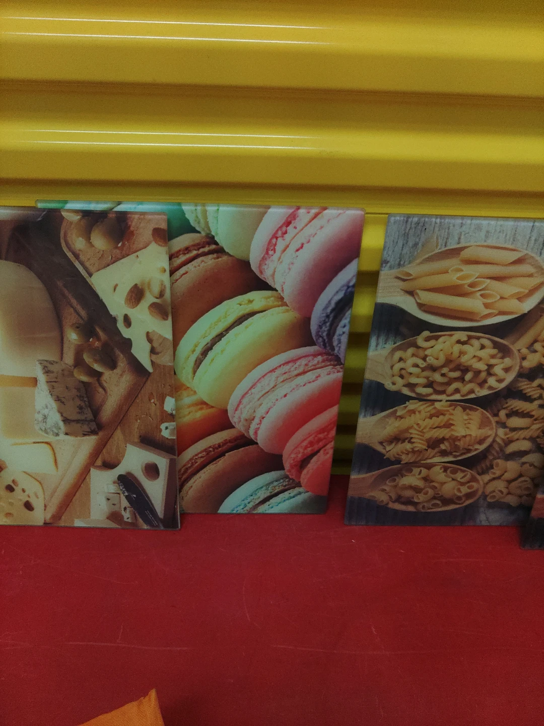 Glass Board with Food Prints 40$ for all 5 pieces - photo 3