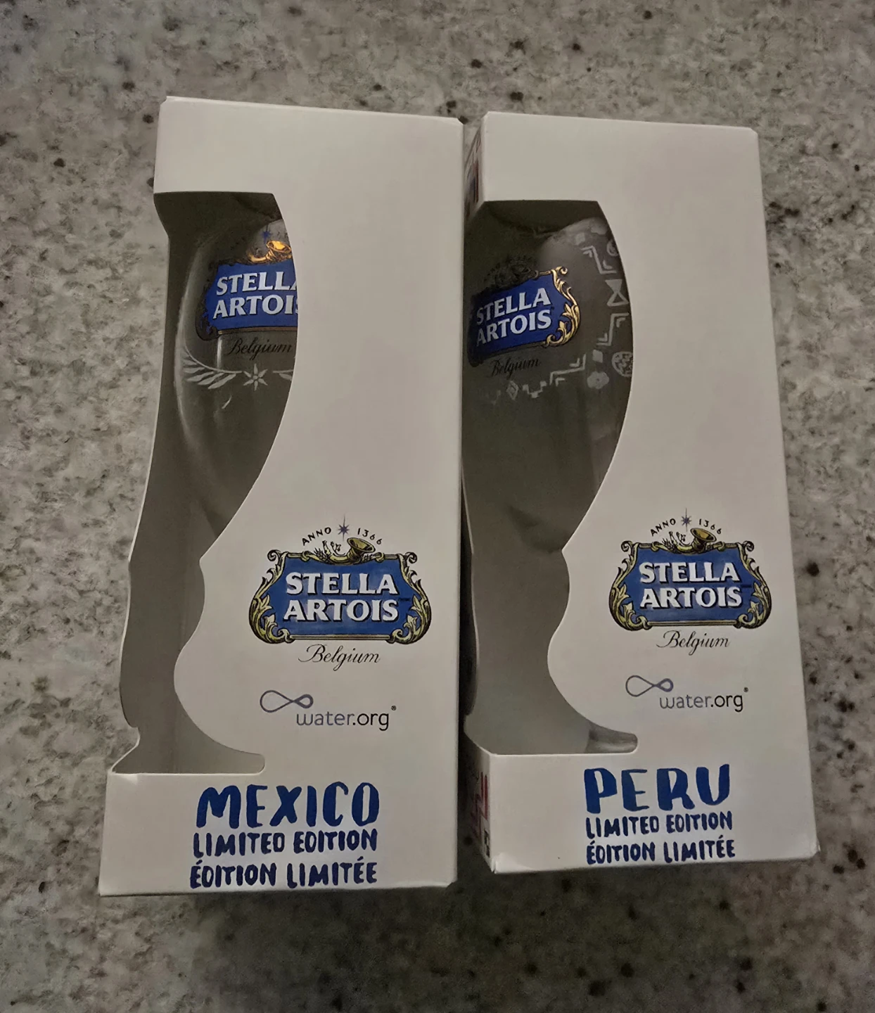 Stella Artois Limited Edition Glasses