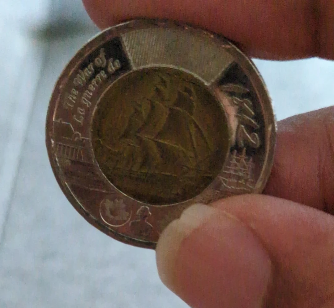 Canada 2 Dollar Coin - 2012 War of La Guerre de