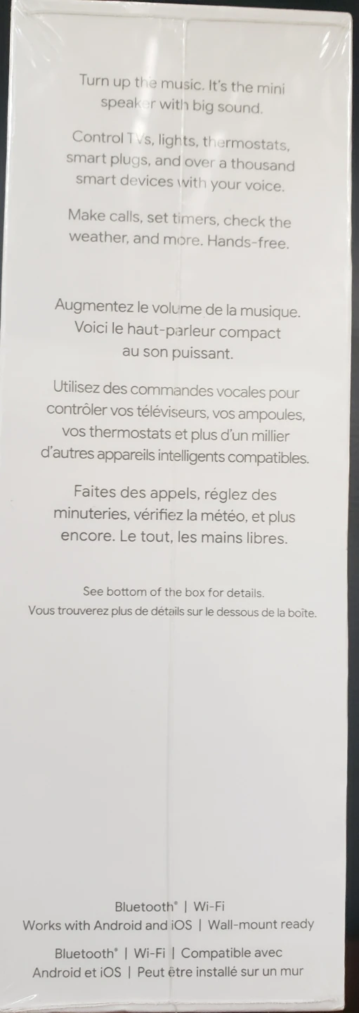 Google Nest Mini (2nd Gen) Smart Speaker - photo 3