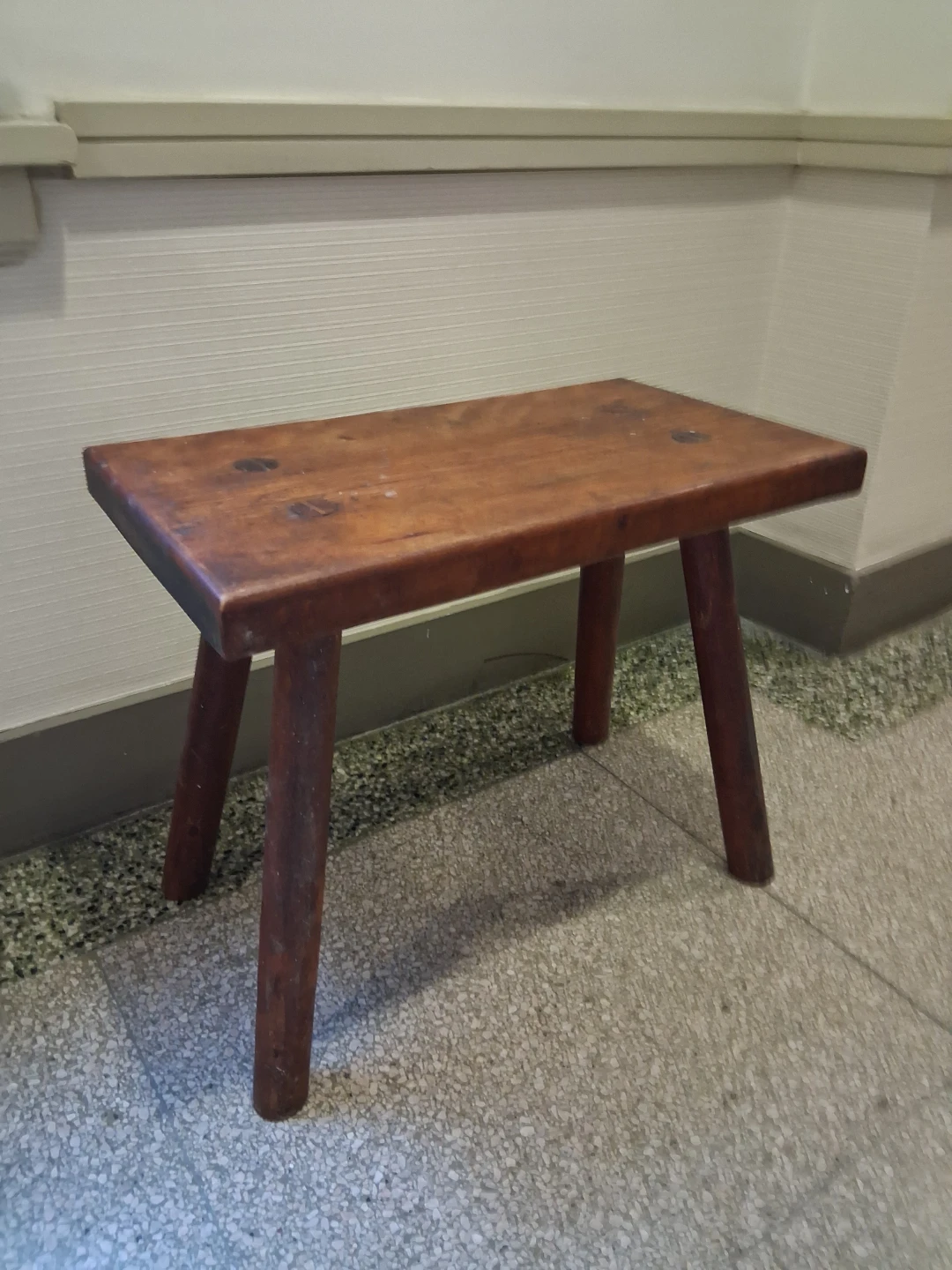 Rustic Wooden Stool