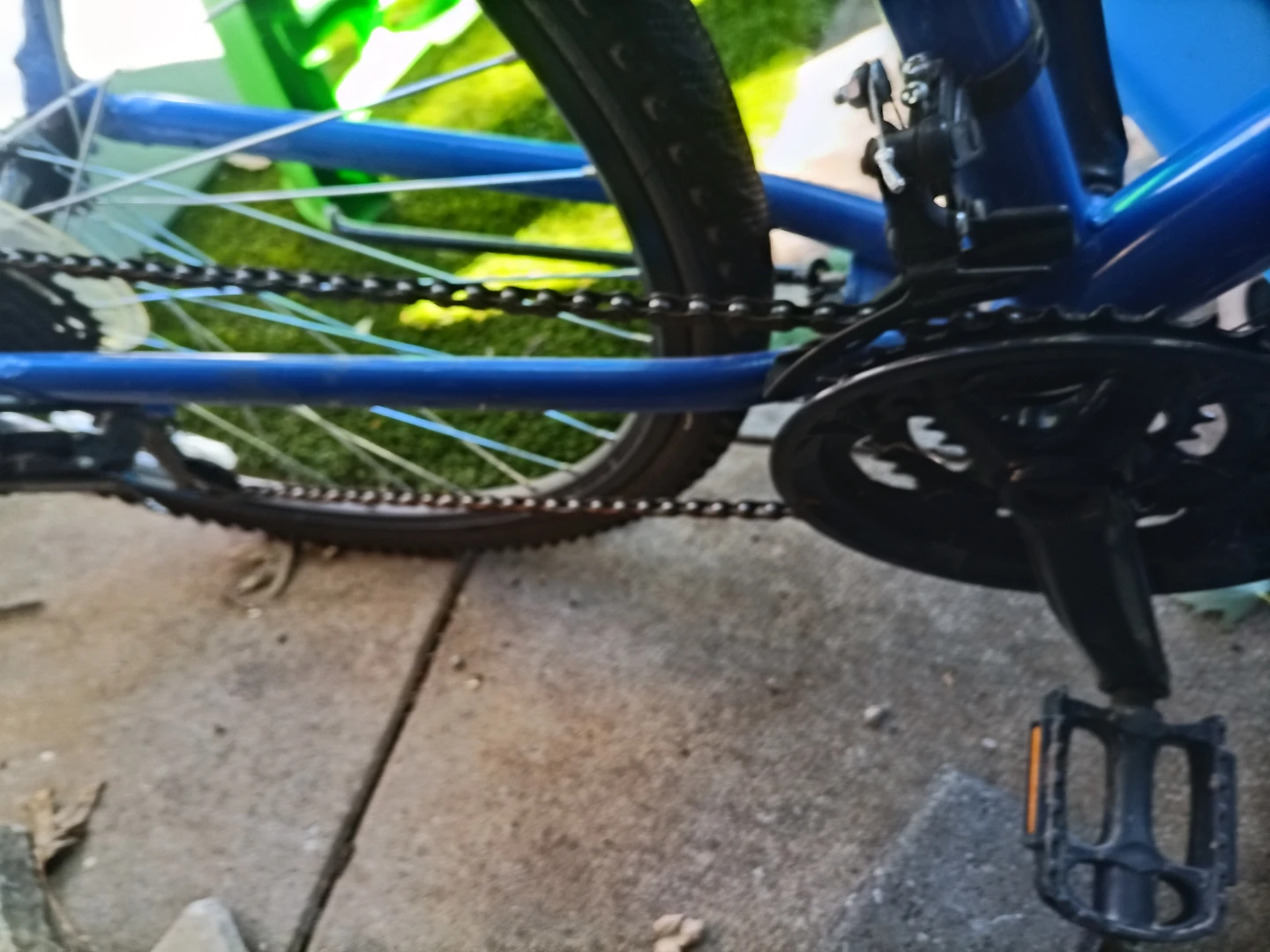 Blue super cycle mountain bike - photo 5