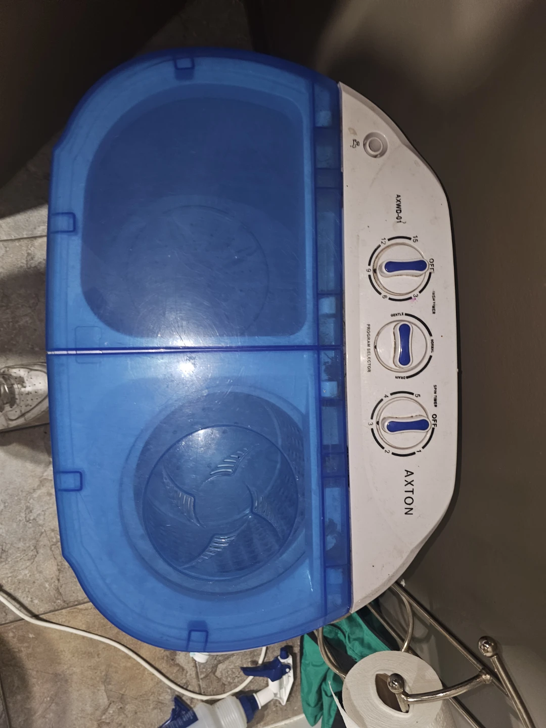 AXTON Twin Tub Portable Washing Machine AXWD-01 - photo 2