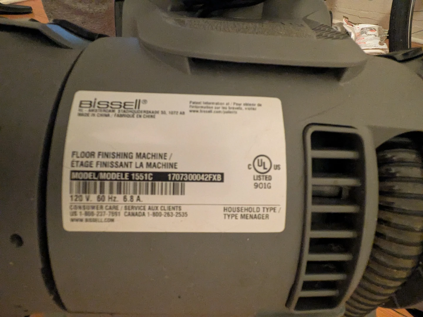 Bissell ProHeat 2X Revolution Carpet Cleaner - photo 3