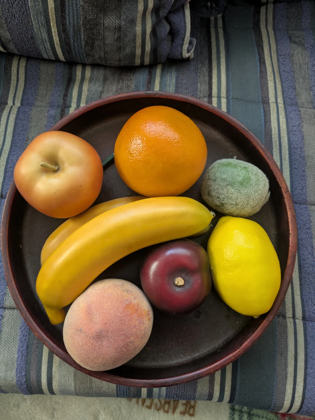 Decorative Artificial Fruit Set with Tray