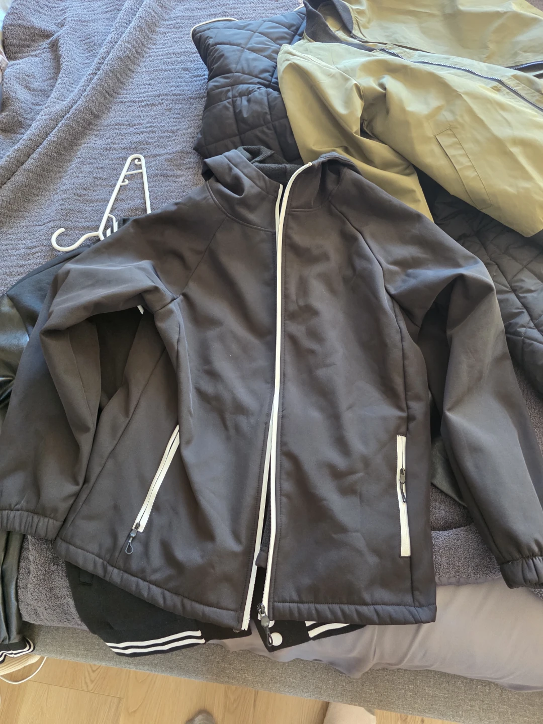 COOFANDY Mens Jackets - Rain, Wind, light