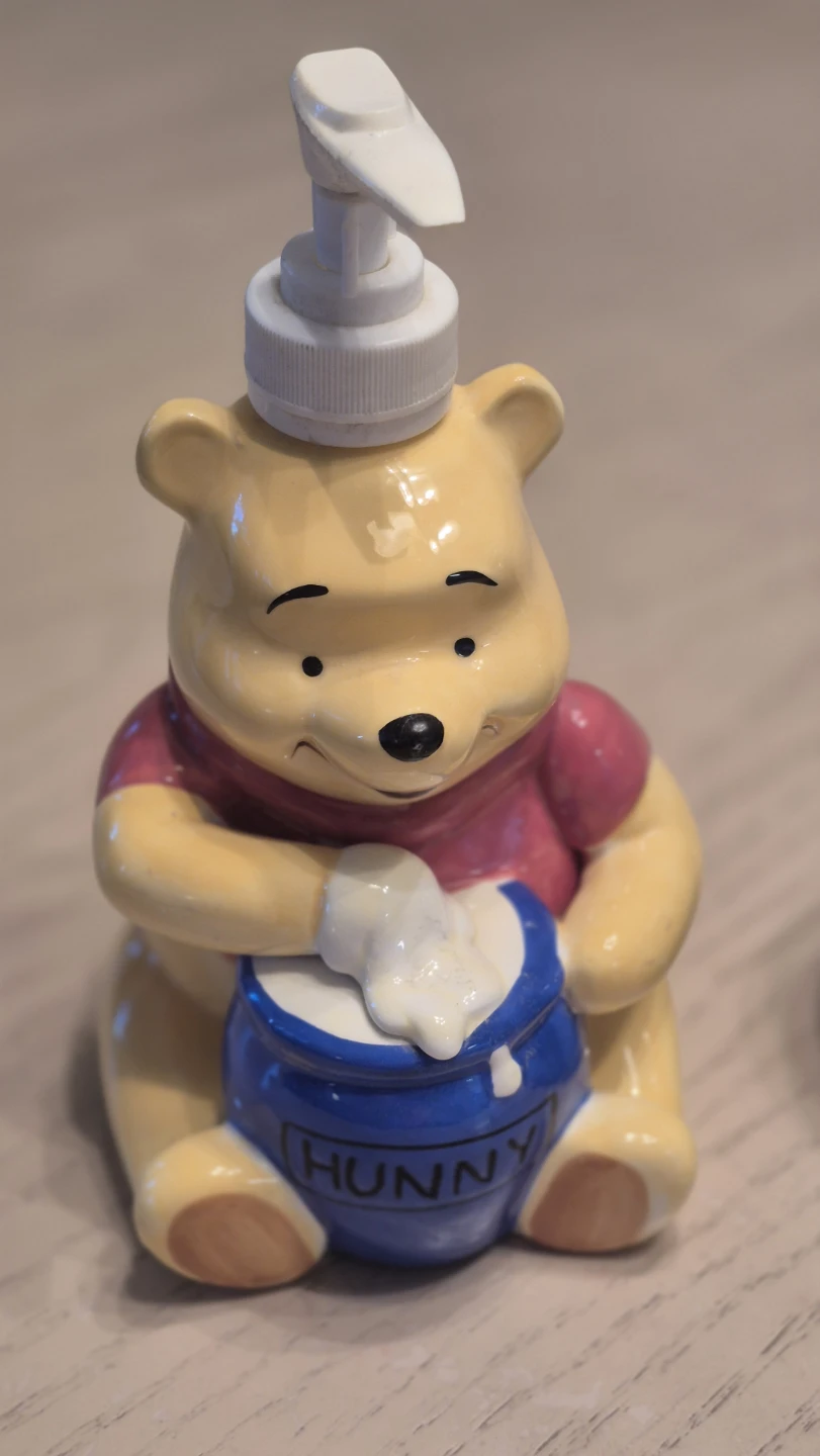 Disney Winnie the Pooh & Eeyore Ceramic Dispensers/Holders
