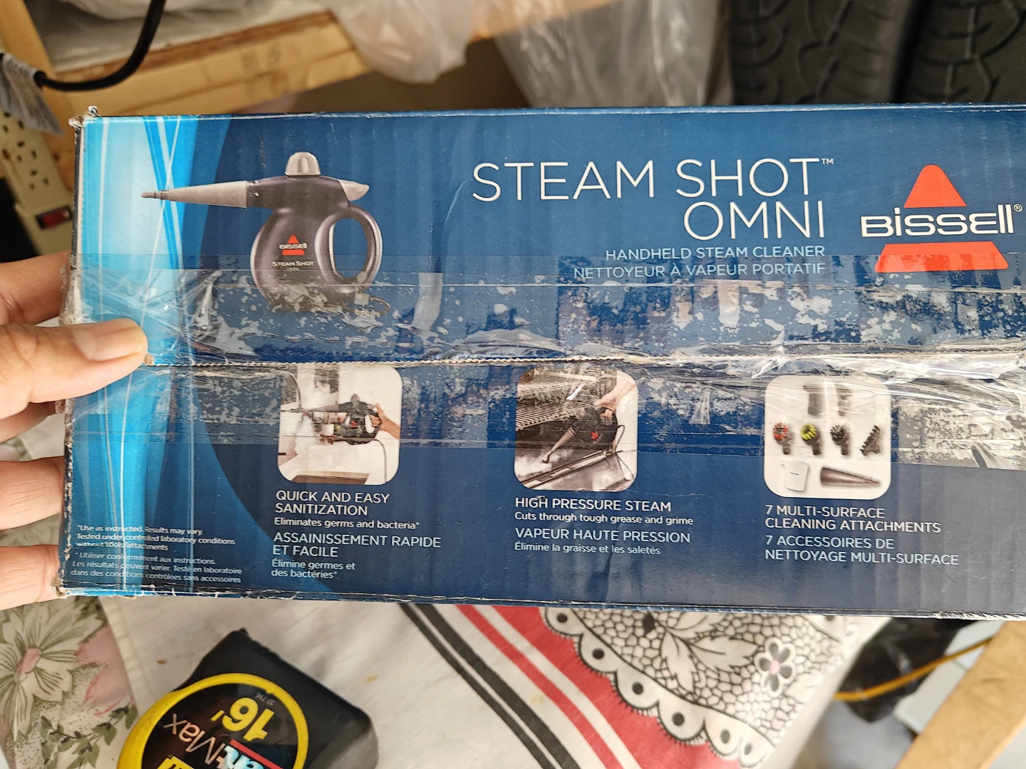 Bissell Steam Shot Omni Handheld Steam Cleaner - photo 2